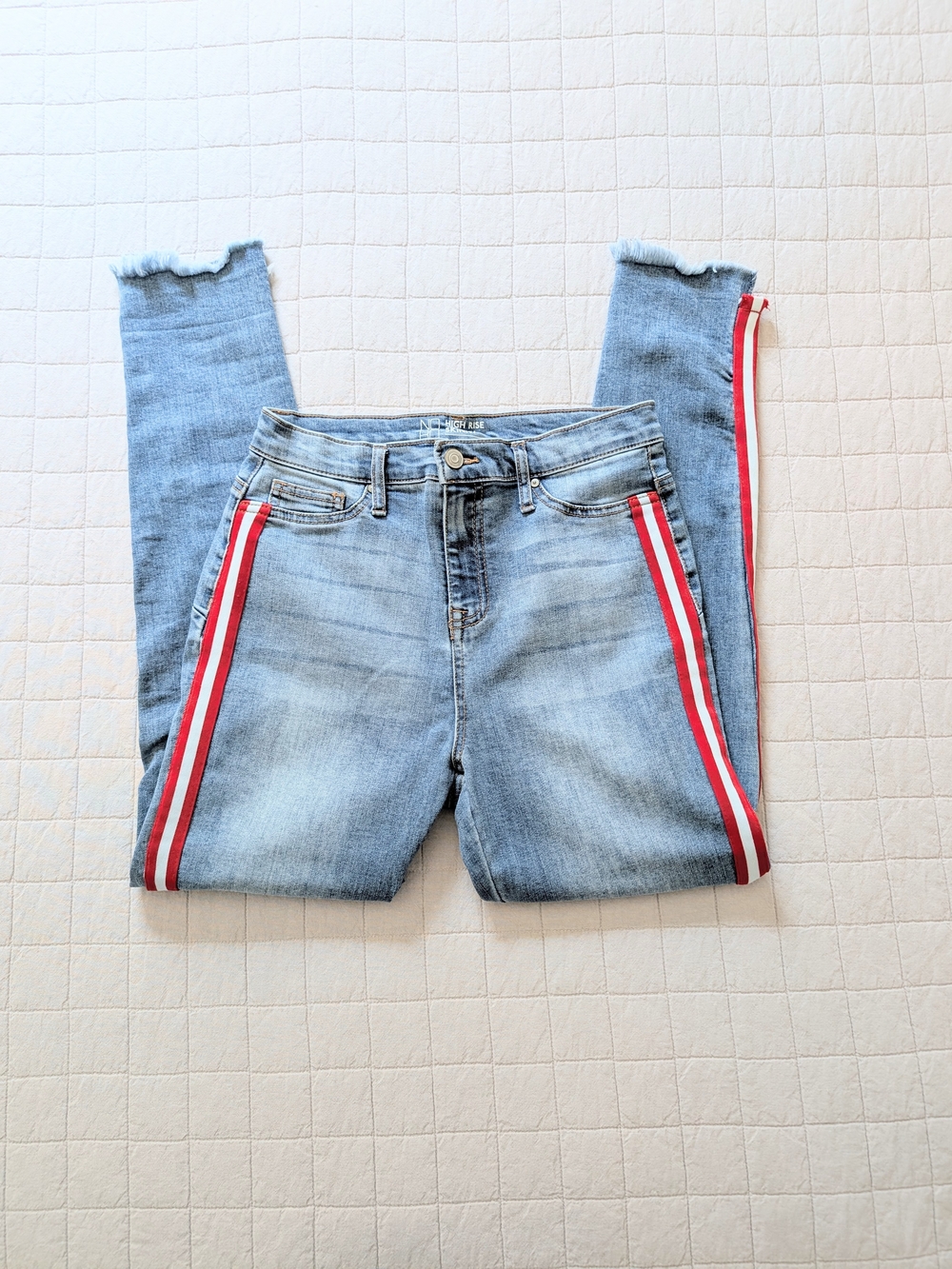 Cropped Higher Waist Skinny Jean
